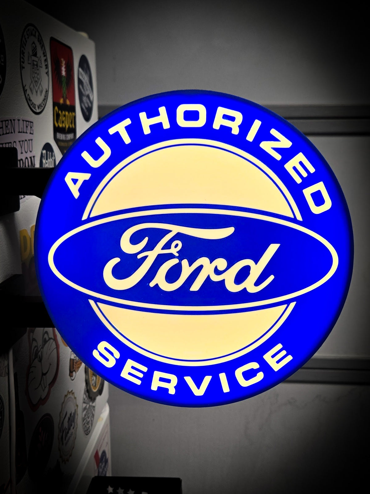 Vintage Style Ford Service